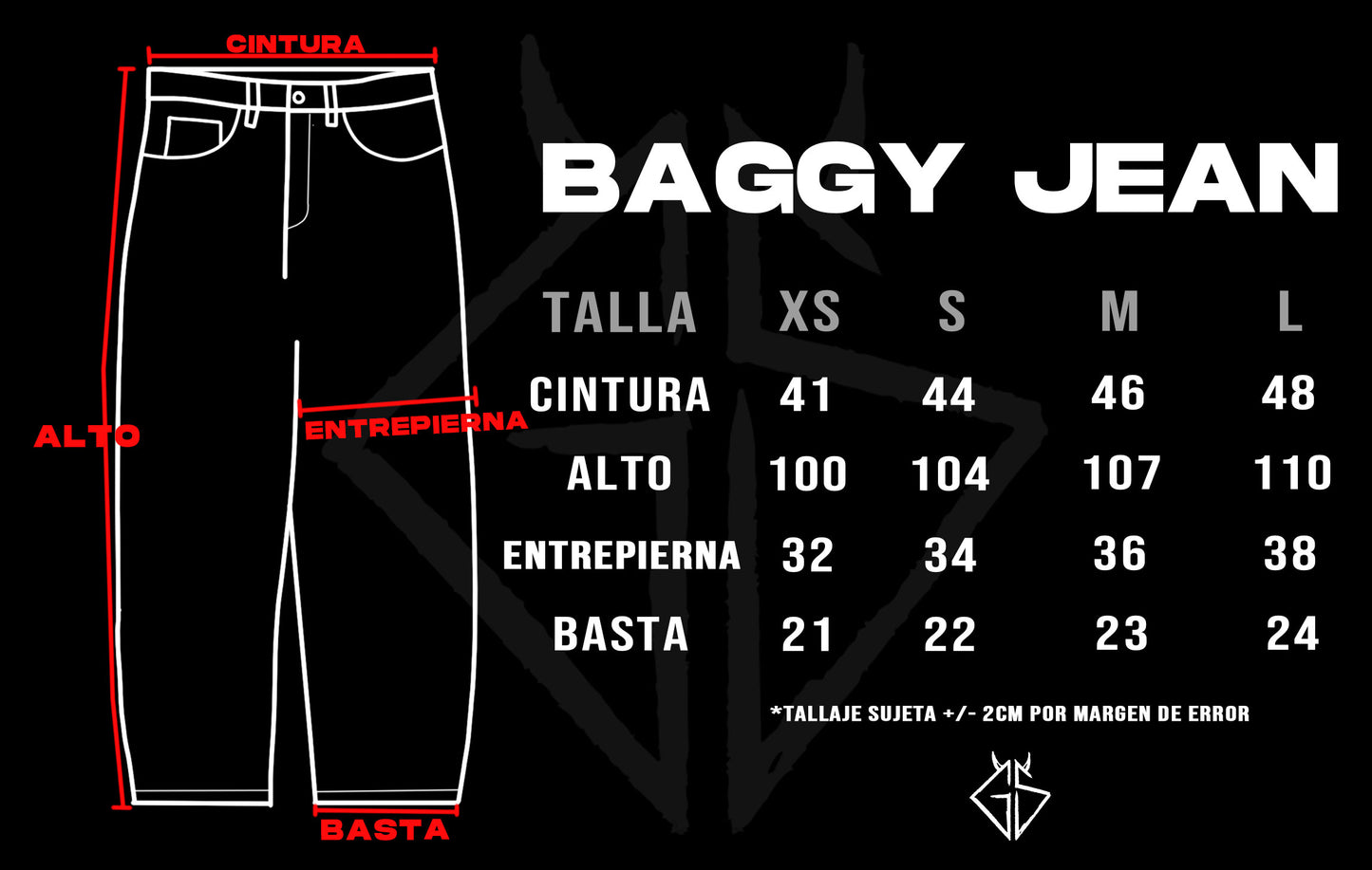 Outfit Inspo 1: Baggy Jean Negro + Tshirt Negro