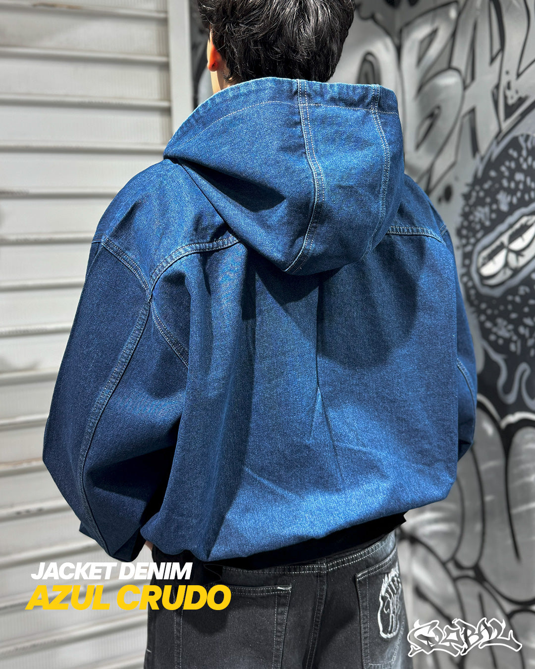 Jacket Denim Azul Crudo