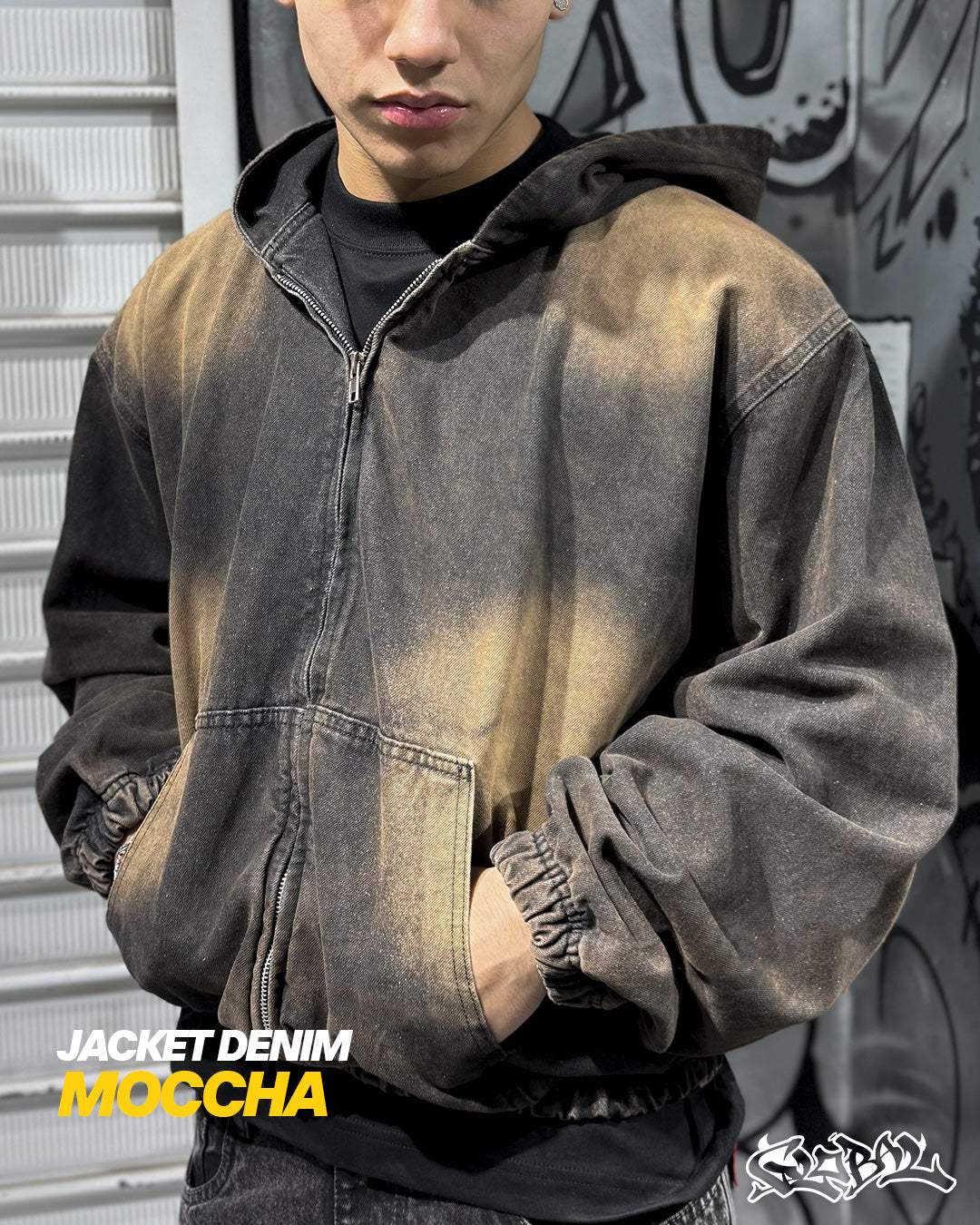 Jacket Denim Moccha