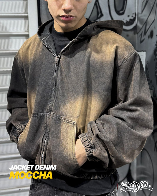 Jacket Denim Moccha
