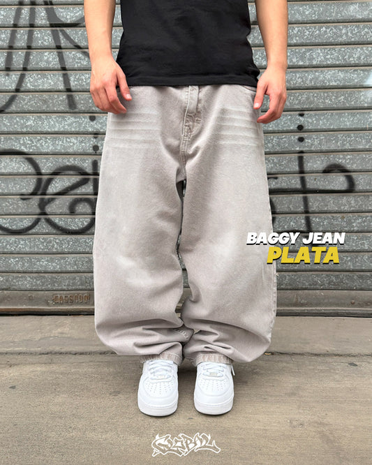 Baggy Jean Plata