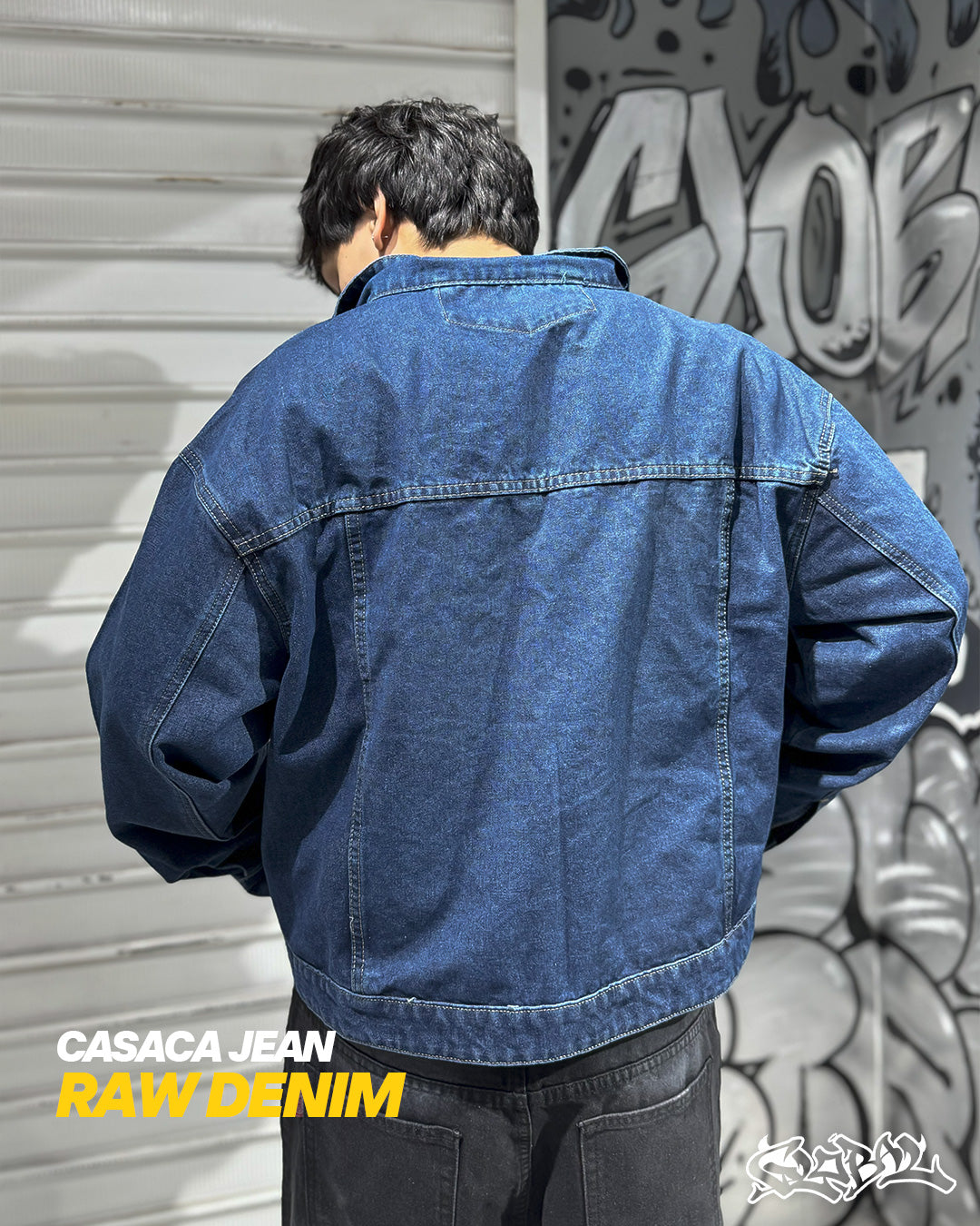 Casaca Jean Azul Crudo