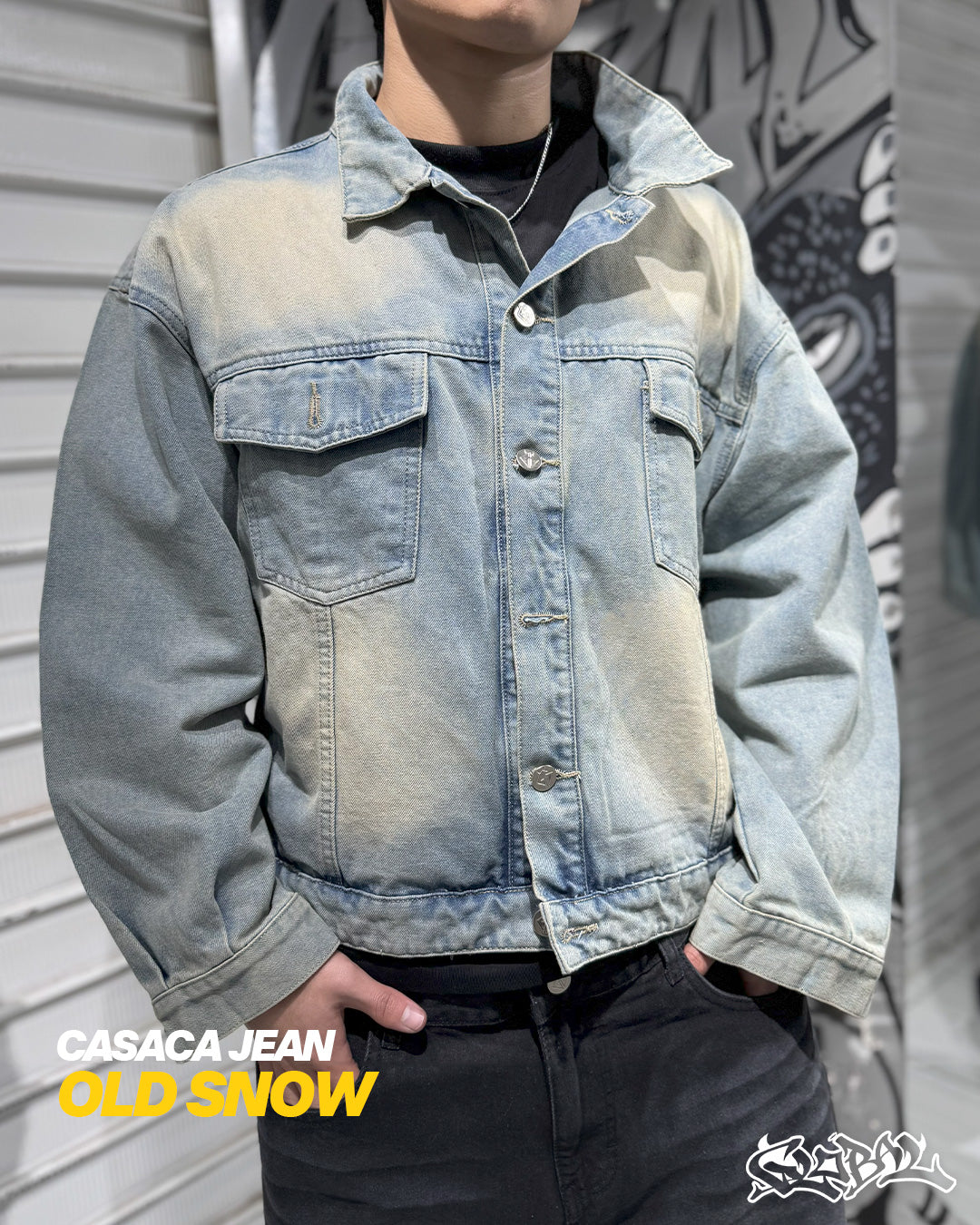 Casaca Jean Old Snow