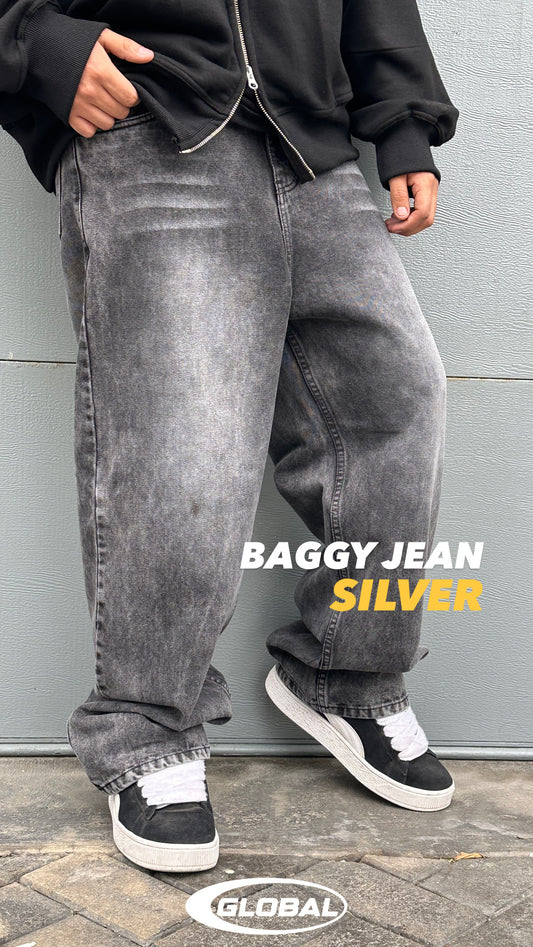 Baggy Jean Silver