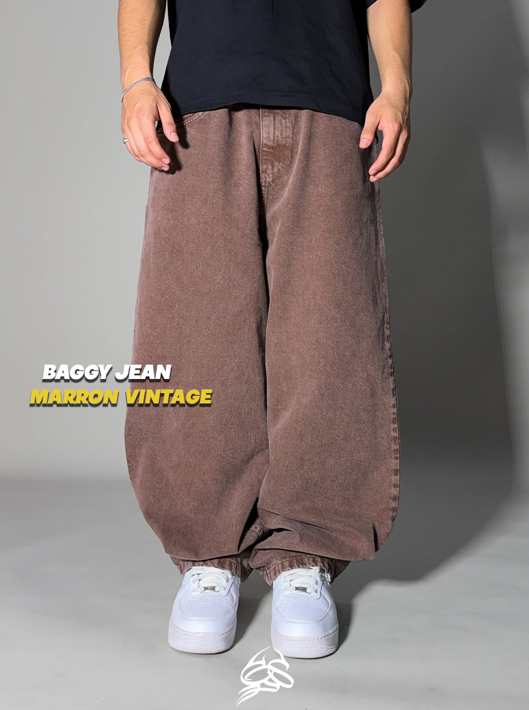 Baggy Jean Marron Vintage