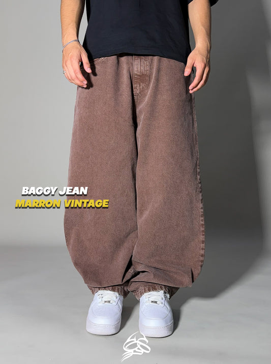 Baggy Jean Marron Vintage