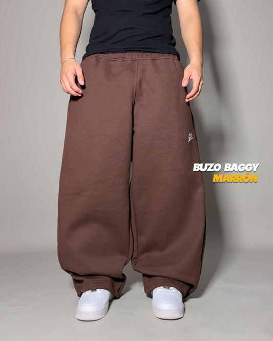 Buzo Baggy Marrón