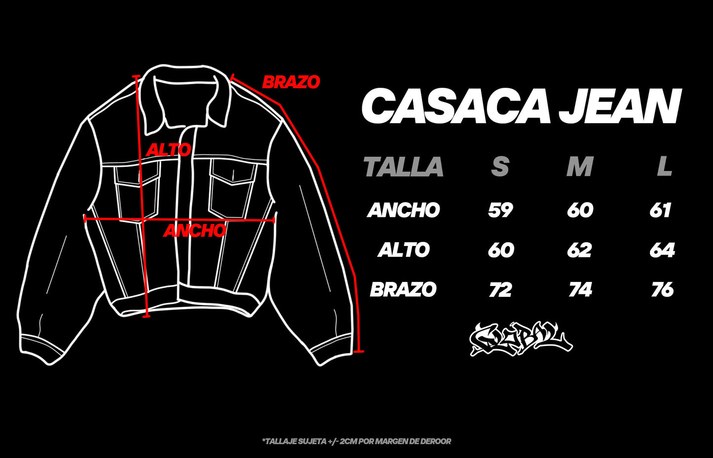 Casaca Jean Moccha