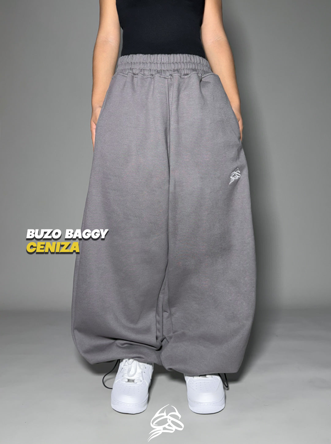 Buzo Baggy Ceniza