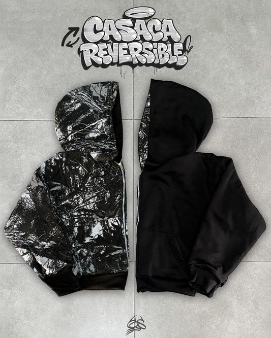 Casaca Reversible Black Savage