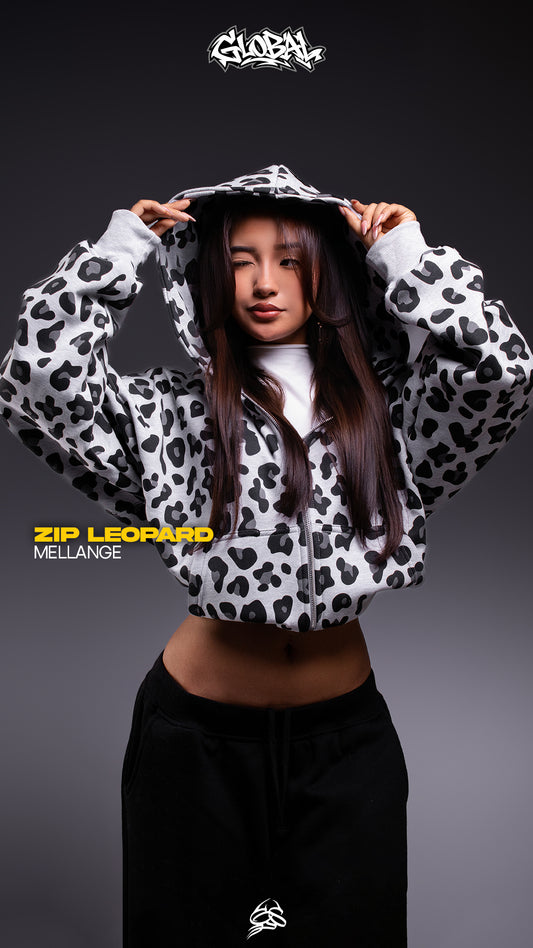 Casaca Leopard Mellange