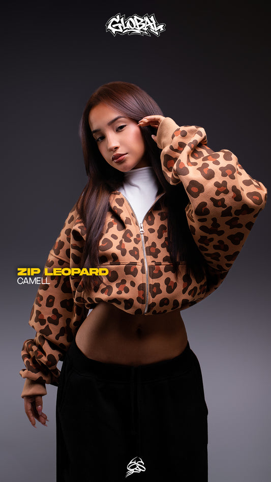 Casaca Leopard Camell